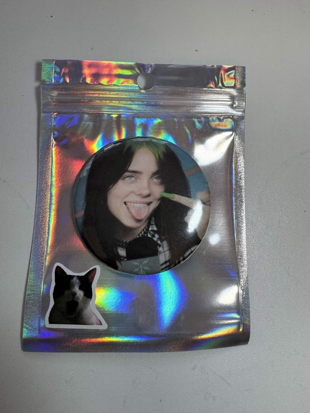 Przypinka Billie Eilish 58mm