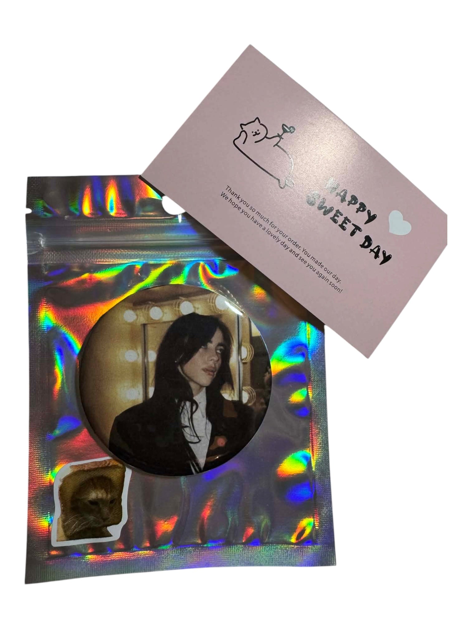 Przypinka Billie Eilish 58mm