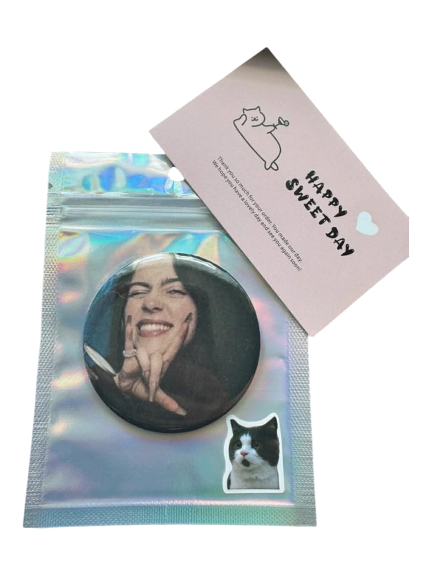 Billie Eilish | przypinka 58mm