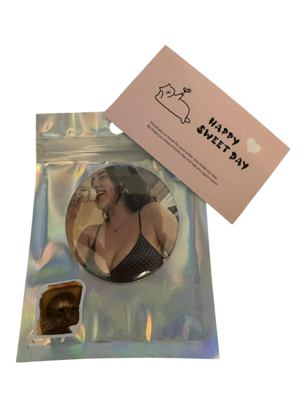 Billie Hot | przypinka 58mm