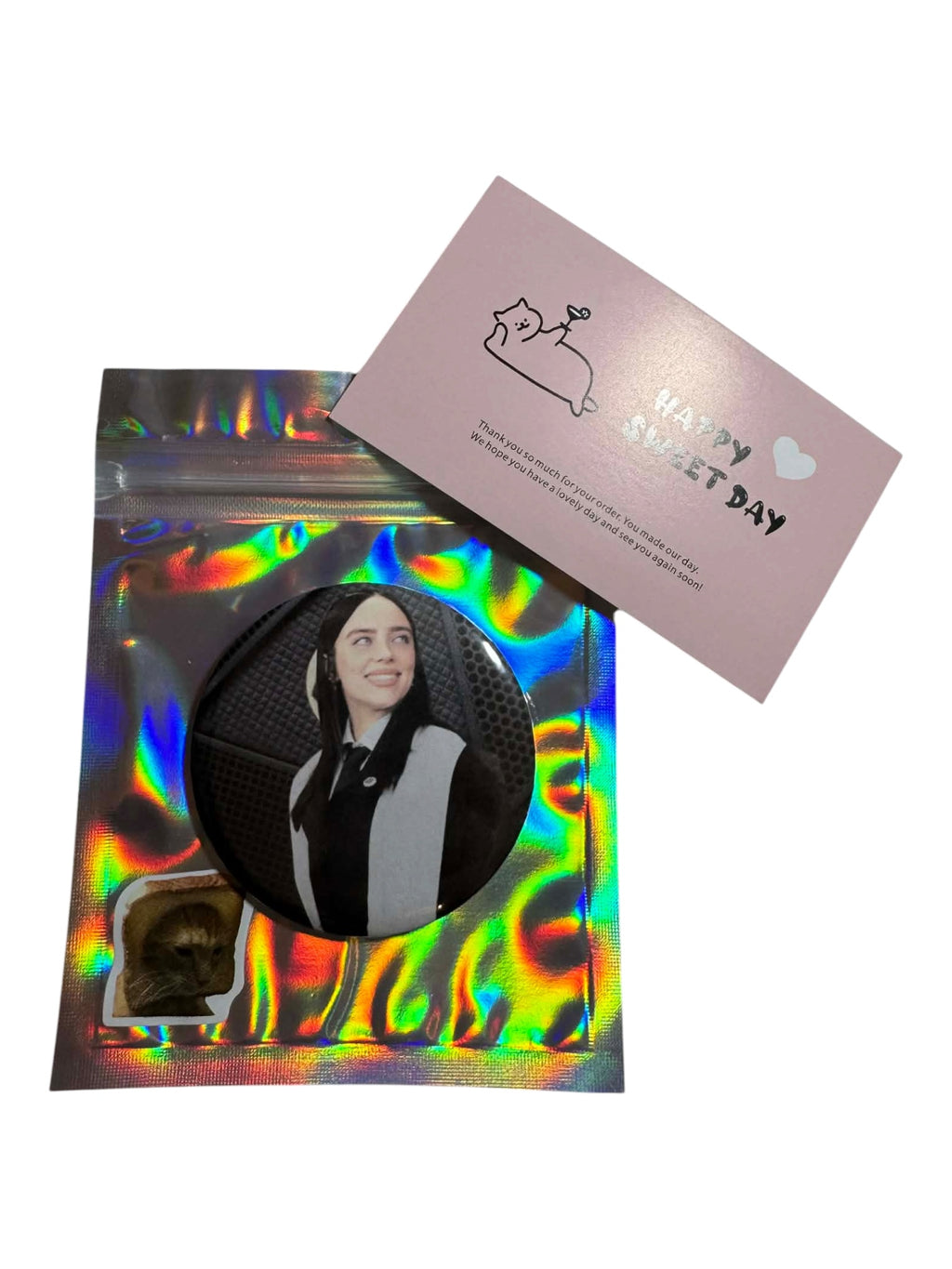 Billie Grammys 2026 | przypinka 58mm