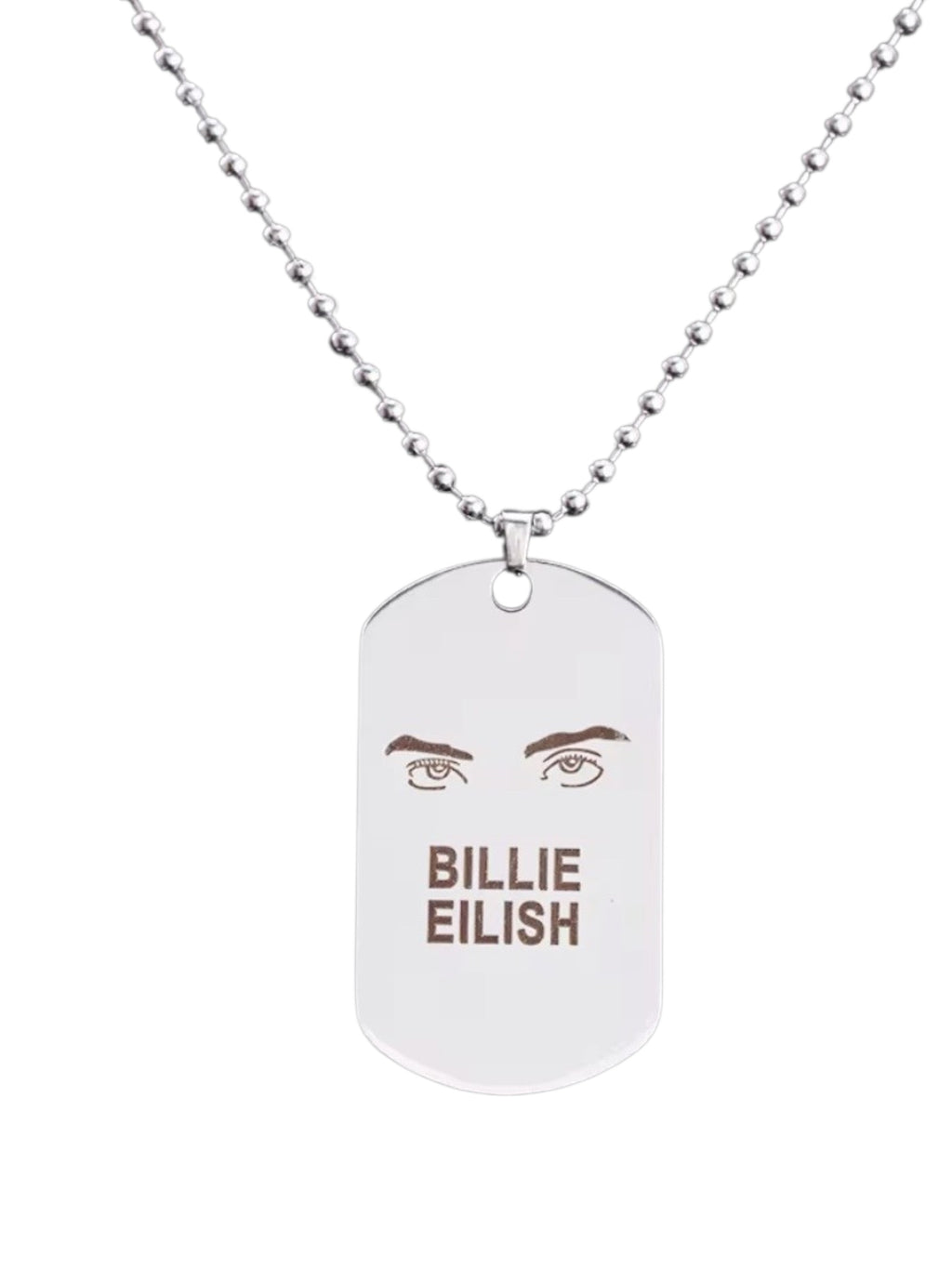 Naszyjnik „Billie Eilish” z motywem oczu