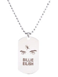 Naszyjnik „Billie Eilish” z motywem oczu i pająka