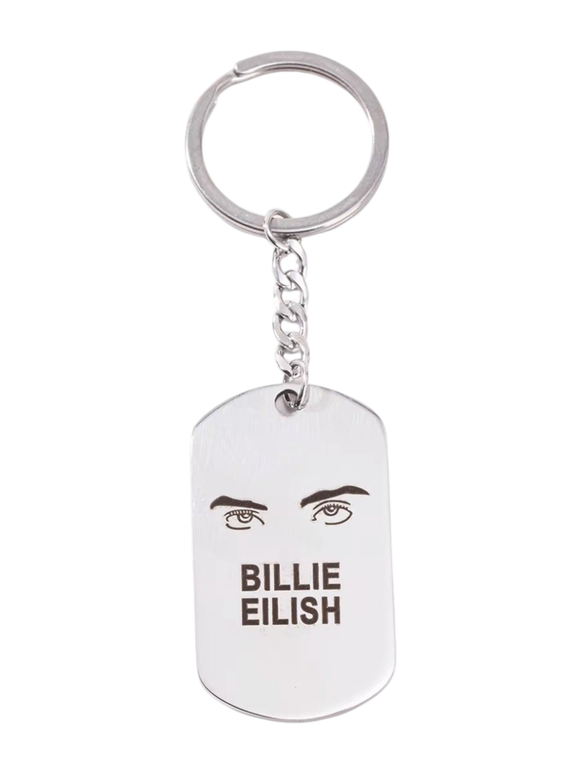 Brelok „Billie Eilish” z motywem oczu