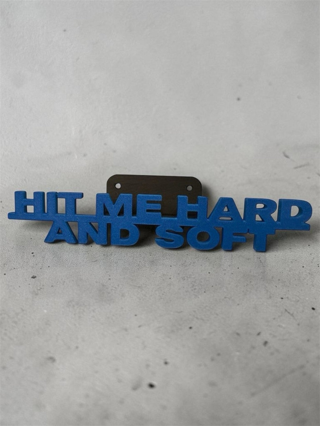 Półka Na Płytę "Hit Me Hard And Soft"