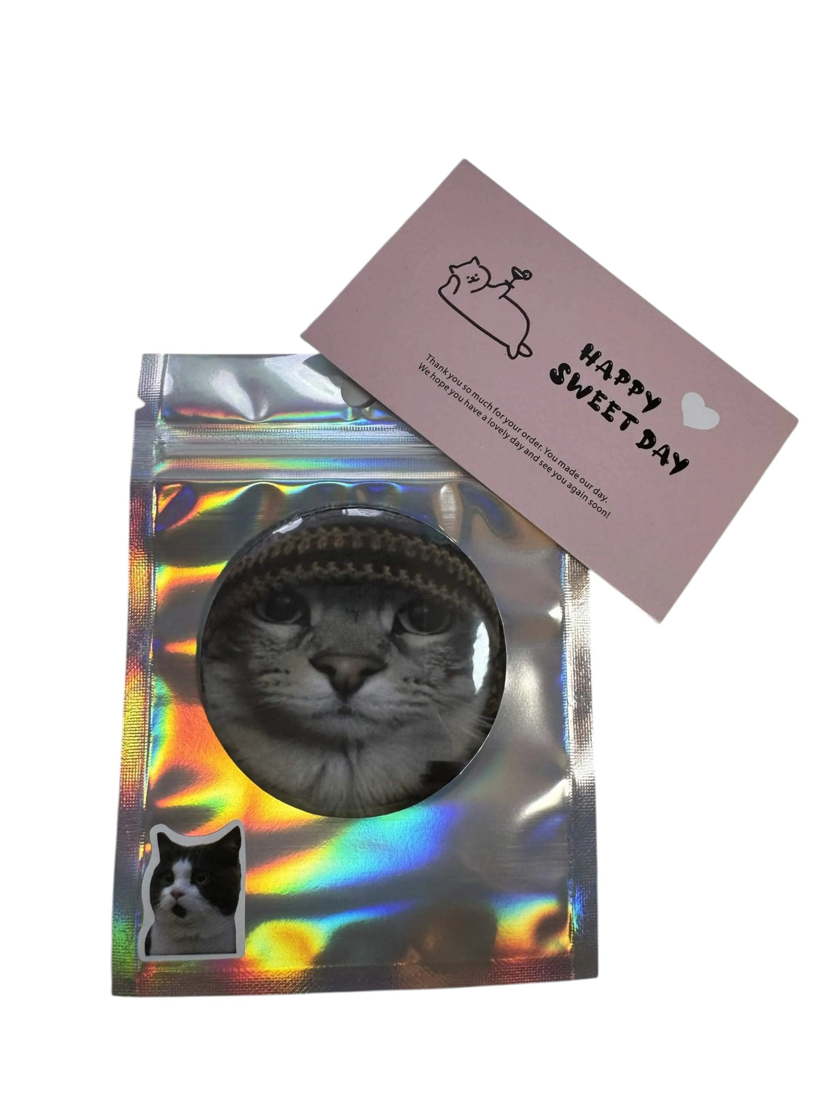PRZYPINKA CAT MEME — JESIENNY KOTEK